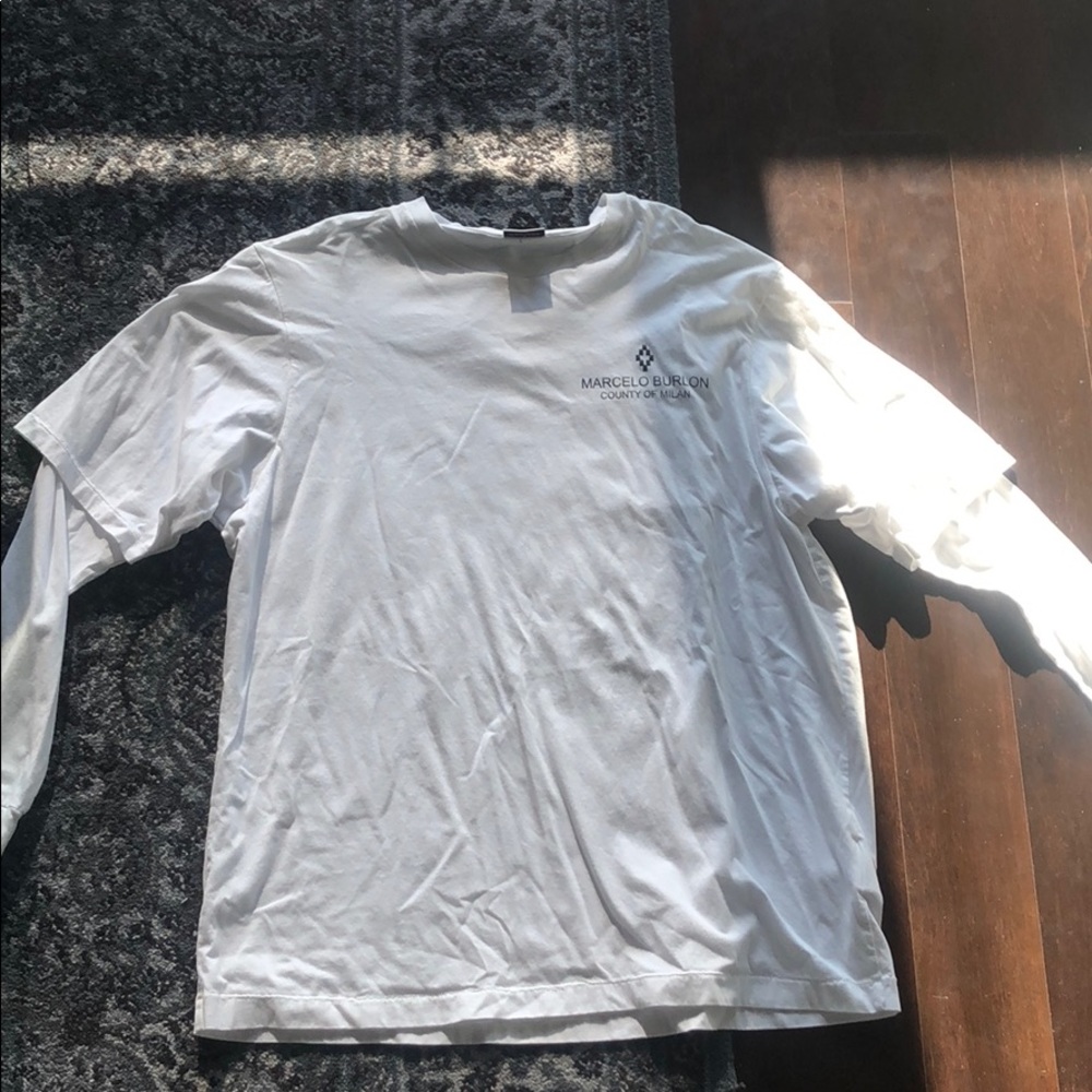 Marcelo Burlon layered shirt